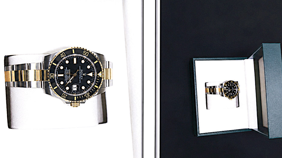 The Rolex wristwatches allegedly recovered from a safe linked to suspected online gambling kingpin Lyu Tao. The watches are among assets that have since been preserved by the State under the Prevention of Organised Crime Act pending forfeiture proceedings.